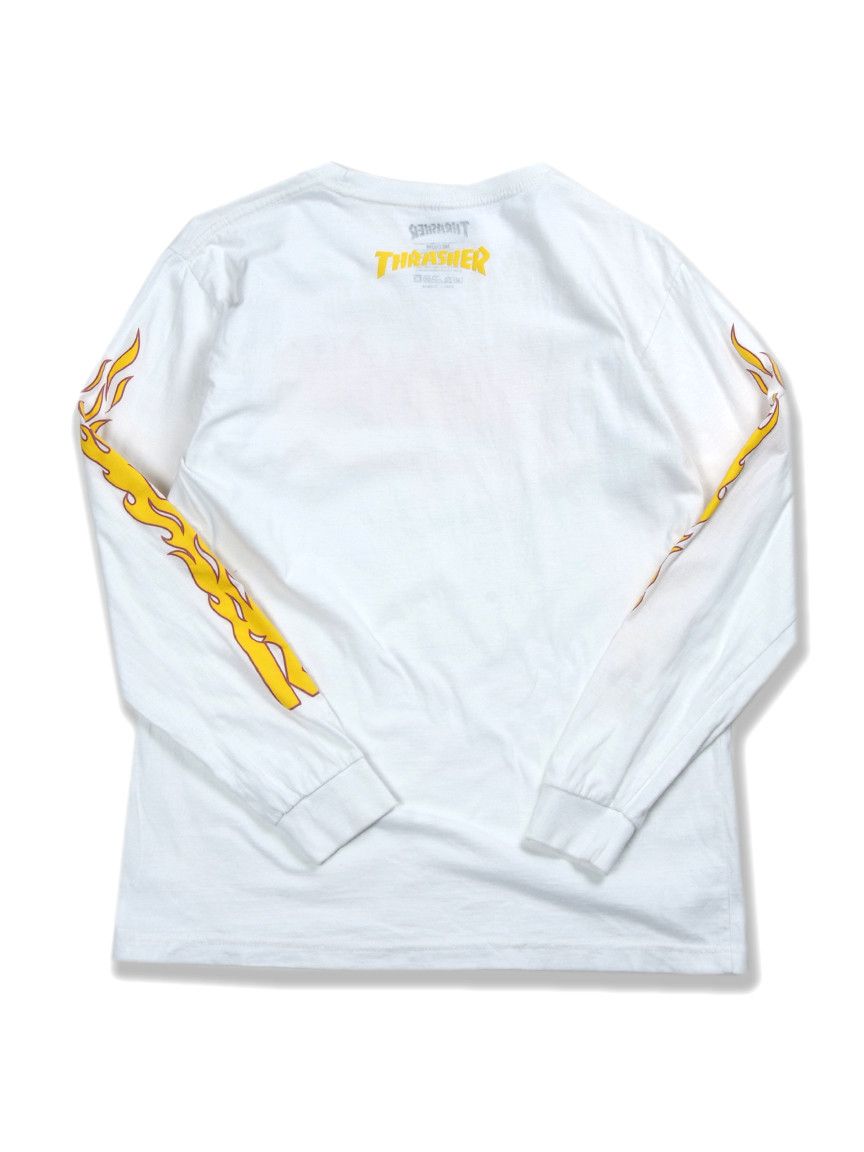 Thrasher Magazine Flame Logo Long Sleeve S-M