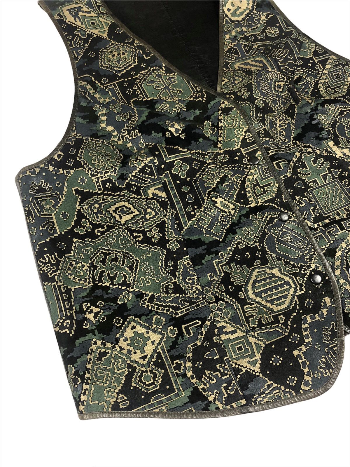 Leather Vintage Leather Vest Native Style Size US M / EU 48-50 / 2 - 3 Thumbnail