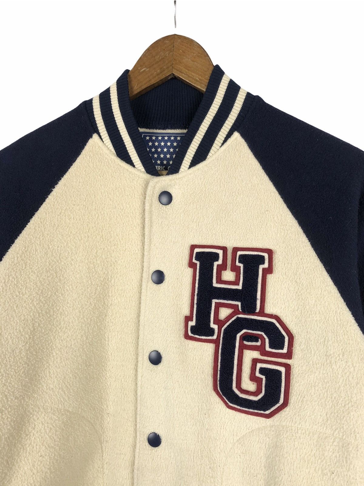 Hysteric Glamour DOPE 🔥Vintage 90s Hysteric Glamour Boa Varsity Jacket Size US S / EU 44-46 / 1 - 4 Thumbnail