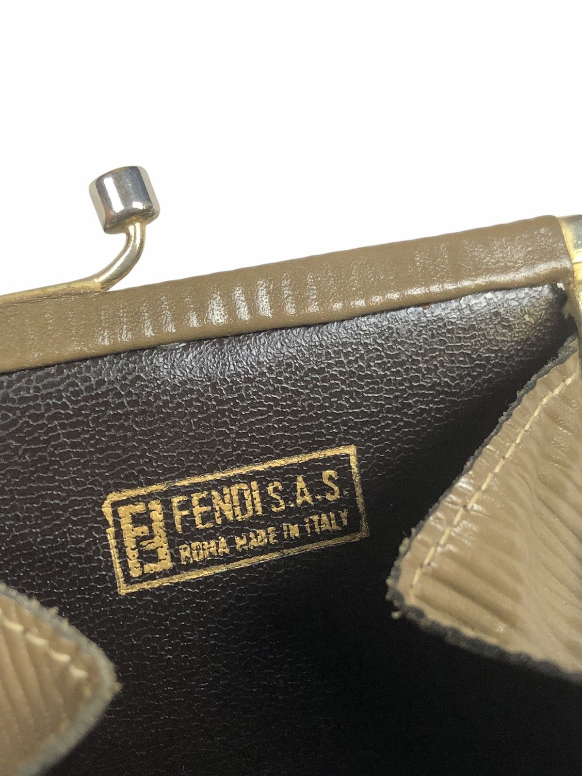 Fendi Vintage Fendi S.A.S Coin Pouch Size ONE SIZE - 4 Thumbnail