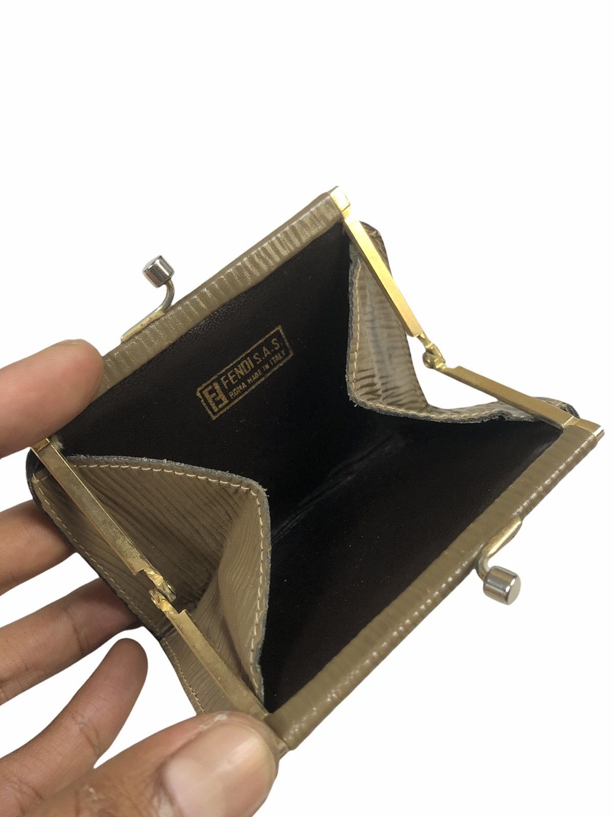 Fendi Vintage Fendi S.A.S Coin Pouch Size ONE SIZE - 3 Thumbnail