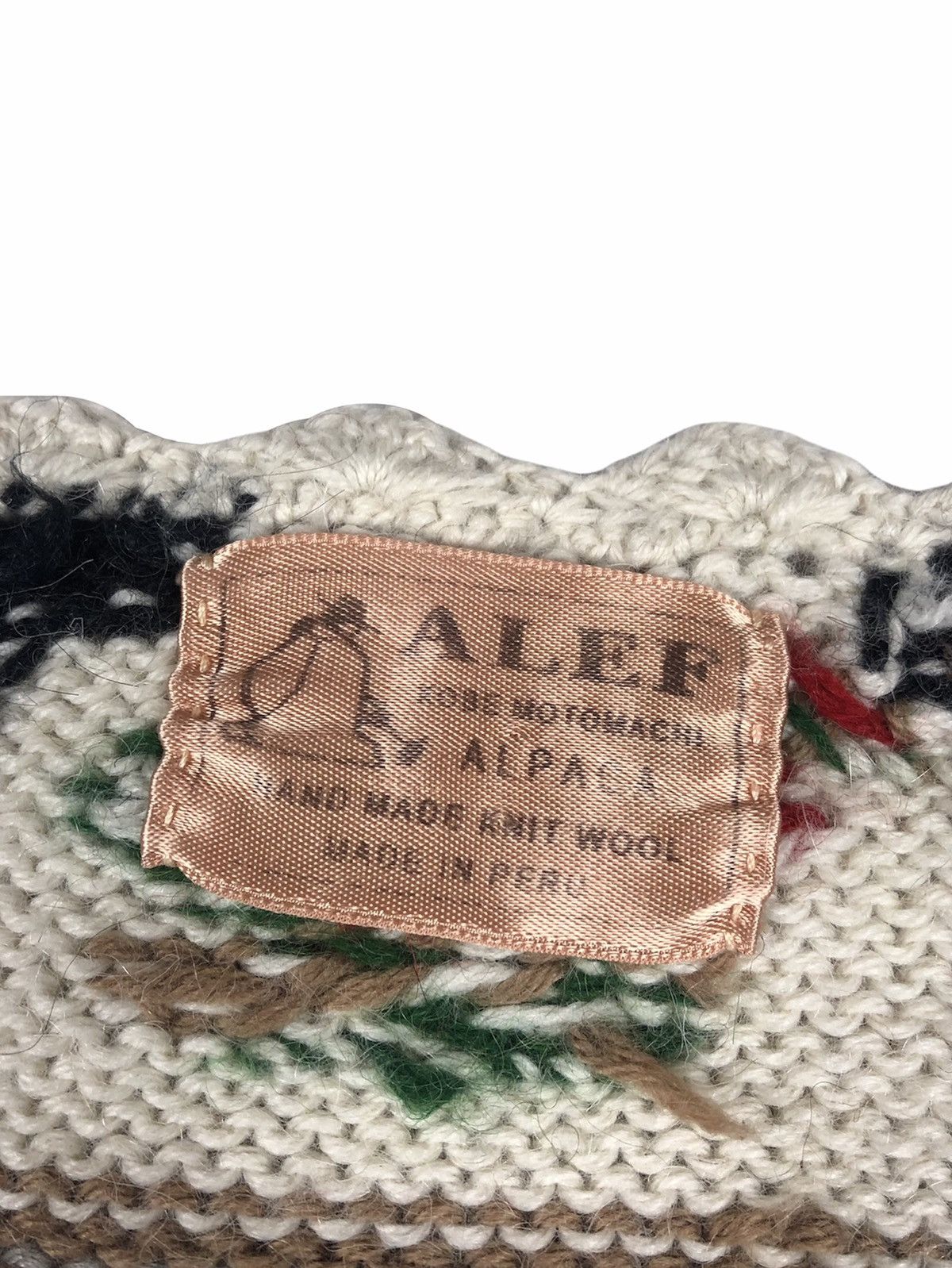 Vintage Vintage 80s Knit Sweater Native Design Kapital Size US M / EU 48-50 / 2 - 6 Thumbnail