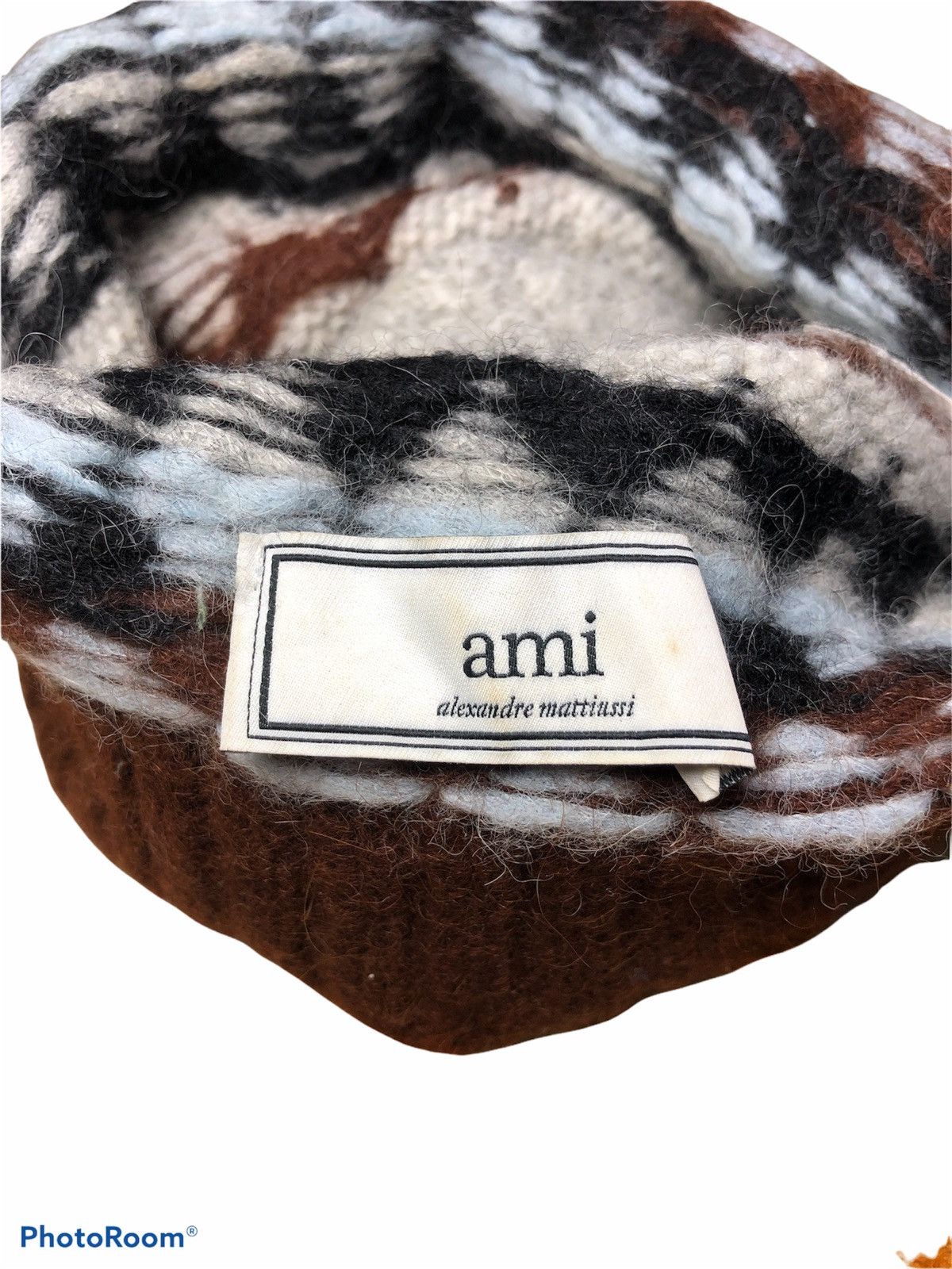 AMI ALEXANDRE MATTIUSSI BEANIE SNOW CAP Size ONE SIZE - 3 Thumbnail