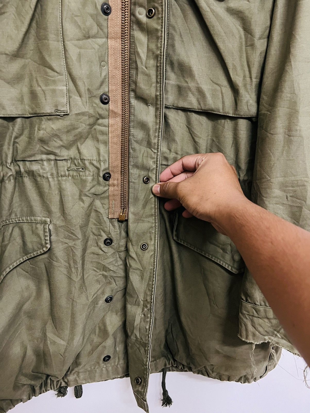 Vintage Vintage 1950s M-1951 Field Jacket Size US L / EU 52-54 / 3 - 8 Thumbnail