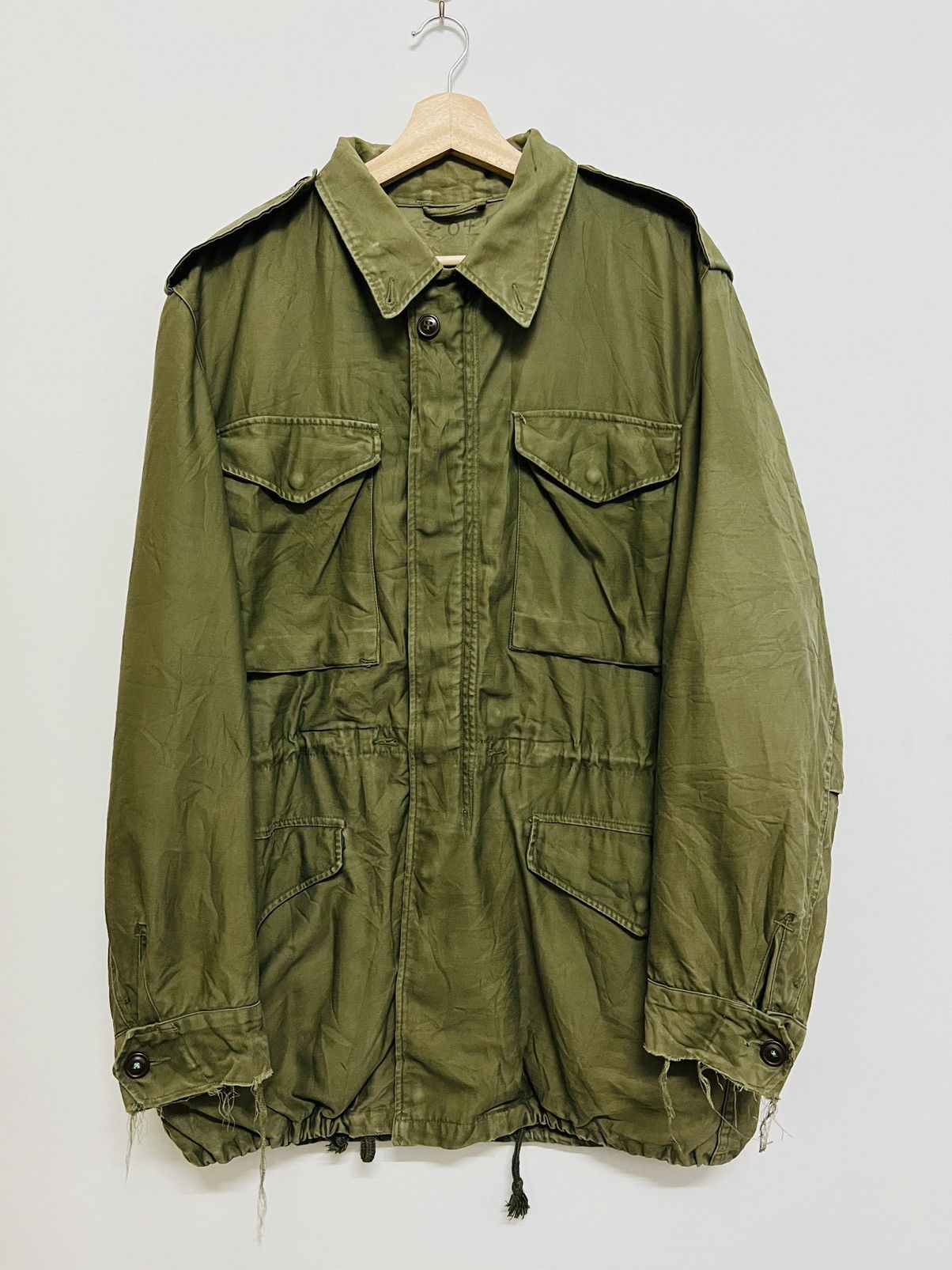 Vintage Vintage 1950s M-1951 Field Jacket Size US L / EU 52-54 / 3 - 1 Thumbnail