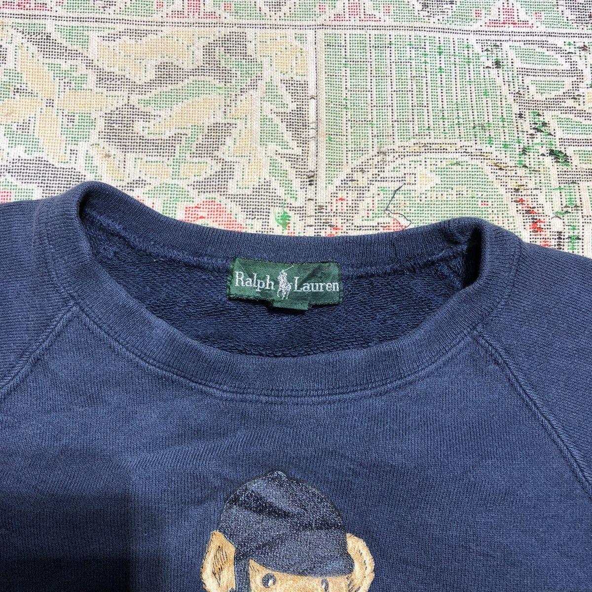Polo Ralph Lauren Vintage Polo Bear Ralph Lauren Sweatshirt Kid Size US XXS / EU 40 - 4 Thumbnail