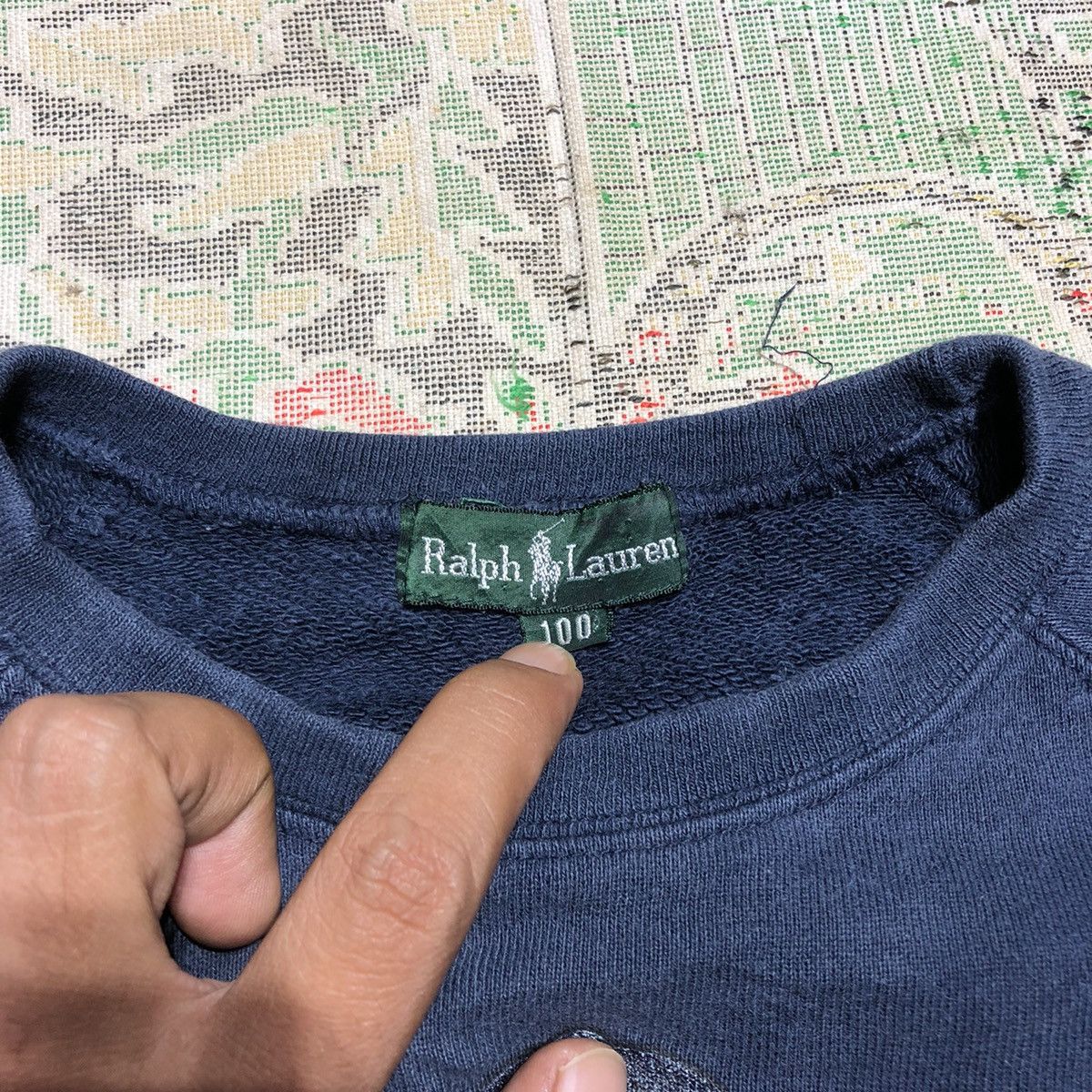 Polo Ralph Lauren Vintage Polo Bear Ralph Lauren Sweatshirt Kid Size US XXS / EU 40 - 5 Thumbnail