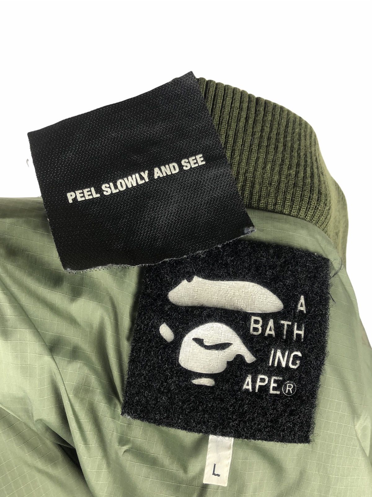 Bape Vintage Bape Quilted Down Jacket Size US L / EU 52-54 / 3 - 15 Thumbnail