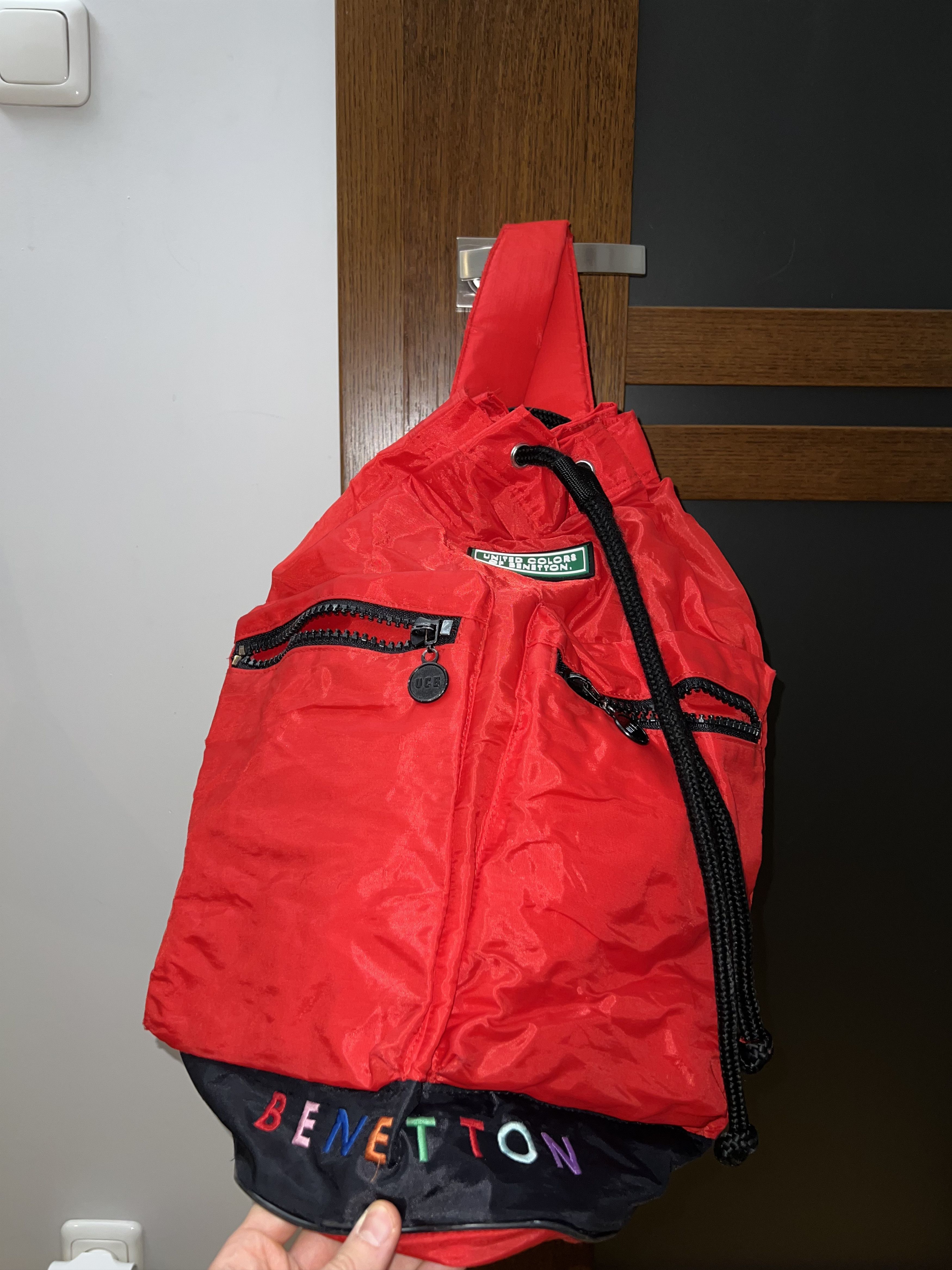 Benetton backpack 90s sale