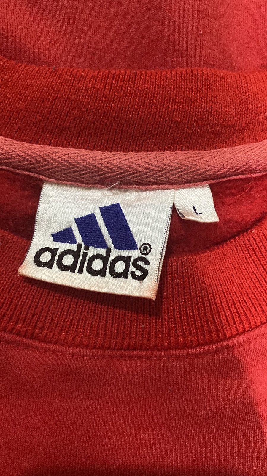 Adidas × Vintage Adidas Vintage Crewneck 90's Size US L / EU 52-54 / 3 - 3 Thumbnail