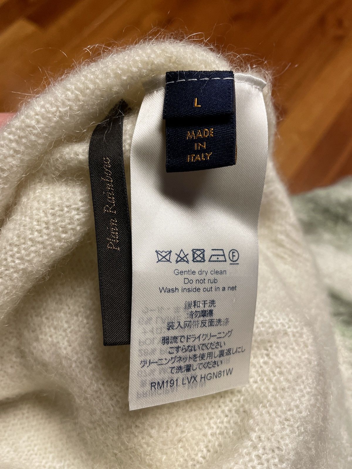 Louis Vuitton SS19 ‘Plain Rainbow’ Mohair Sweater Size US L / EU 52-54 / 3 - 7 Thumbnail