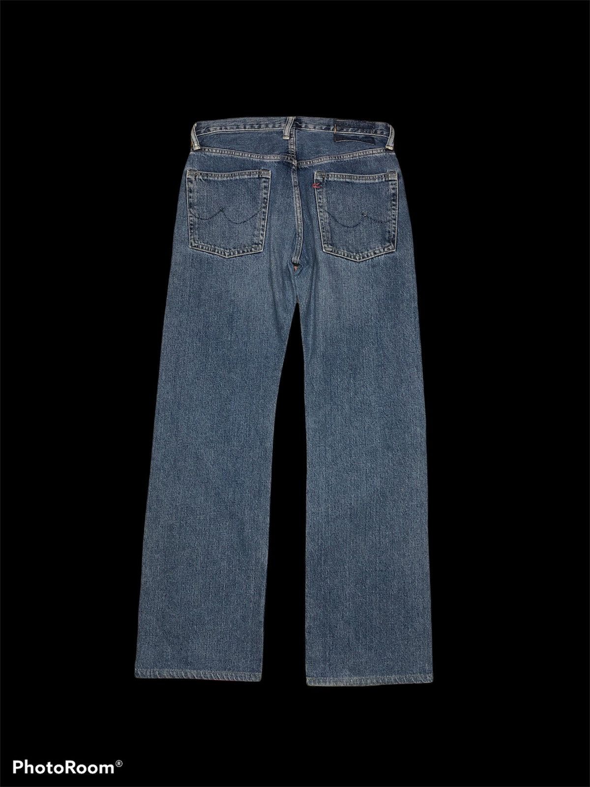 45rpm WIDE LEG⚡️⚡️45RPM WASHED BLUE DENIM Size US 29 - 2 Thumbnail