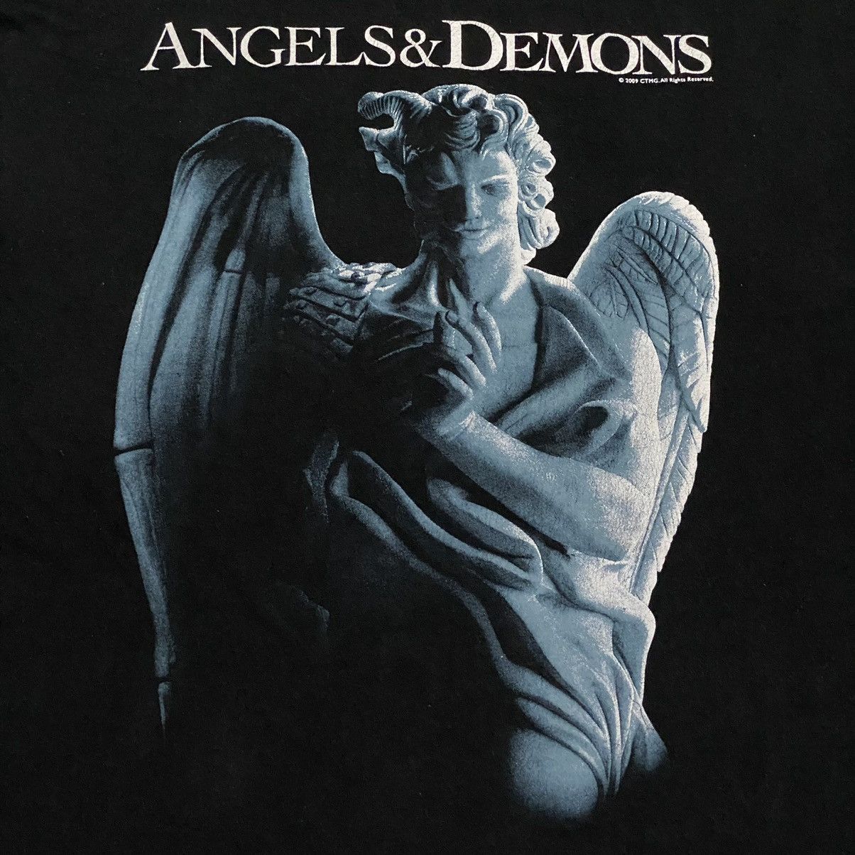 Vintage Y2K ANGELS & DEMONS MOVIE TEE Size US S / EU 44-46 / 1 - 1 Thumbnail