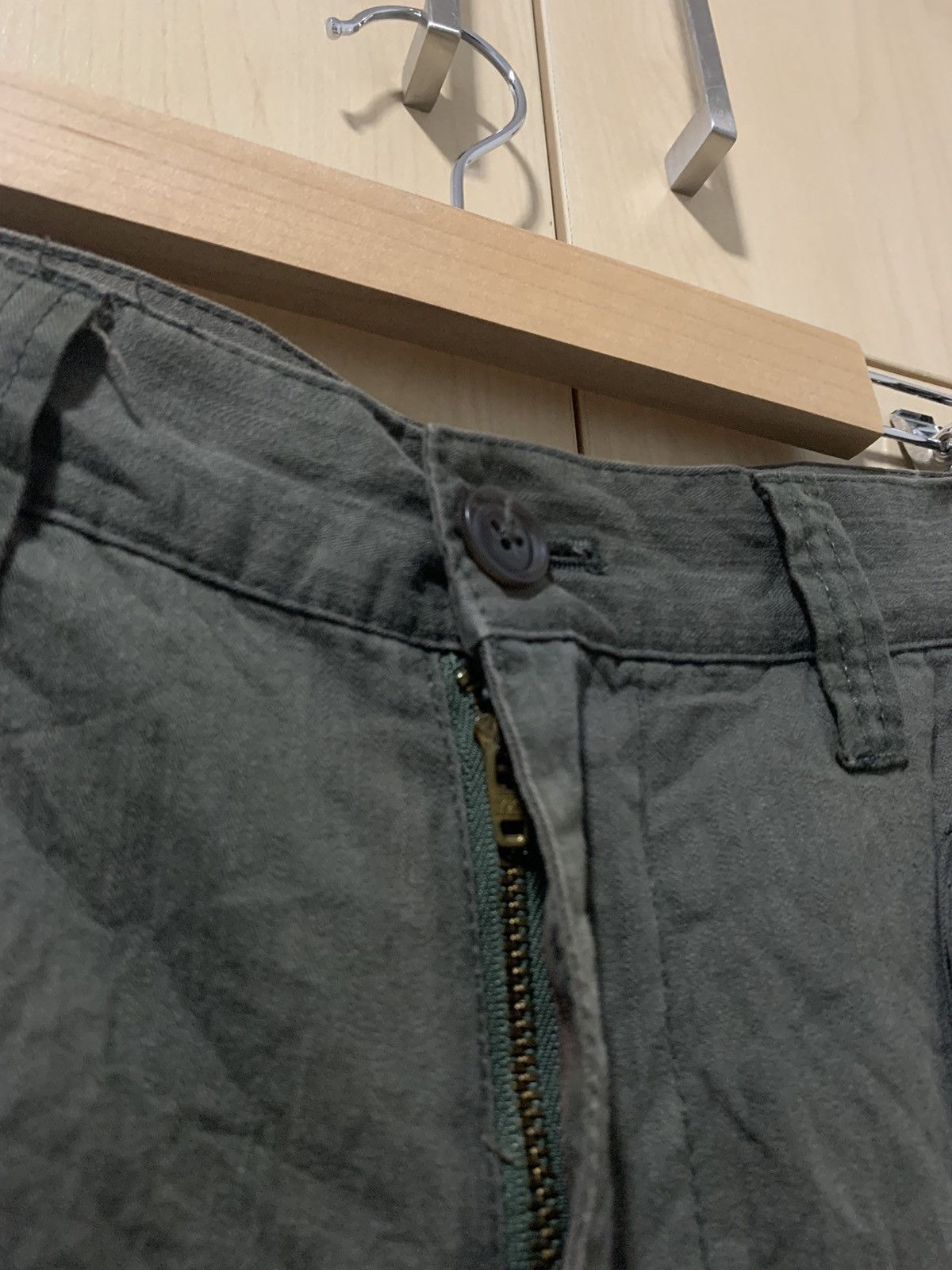 Japanese Brand × Takeo Kikuchi Takeo Kikuchi cargo drawstring tactical multipocket pant Size US 31 - 4 Thumbnail