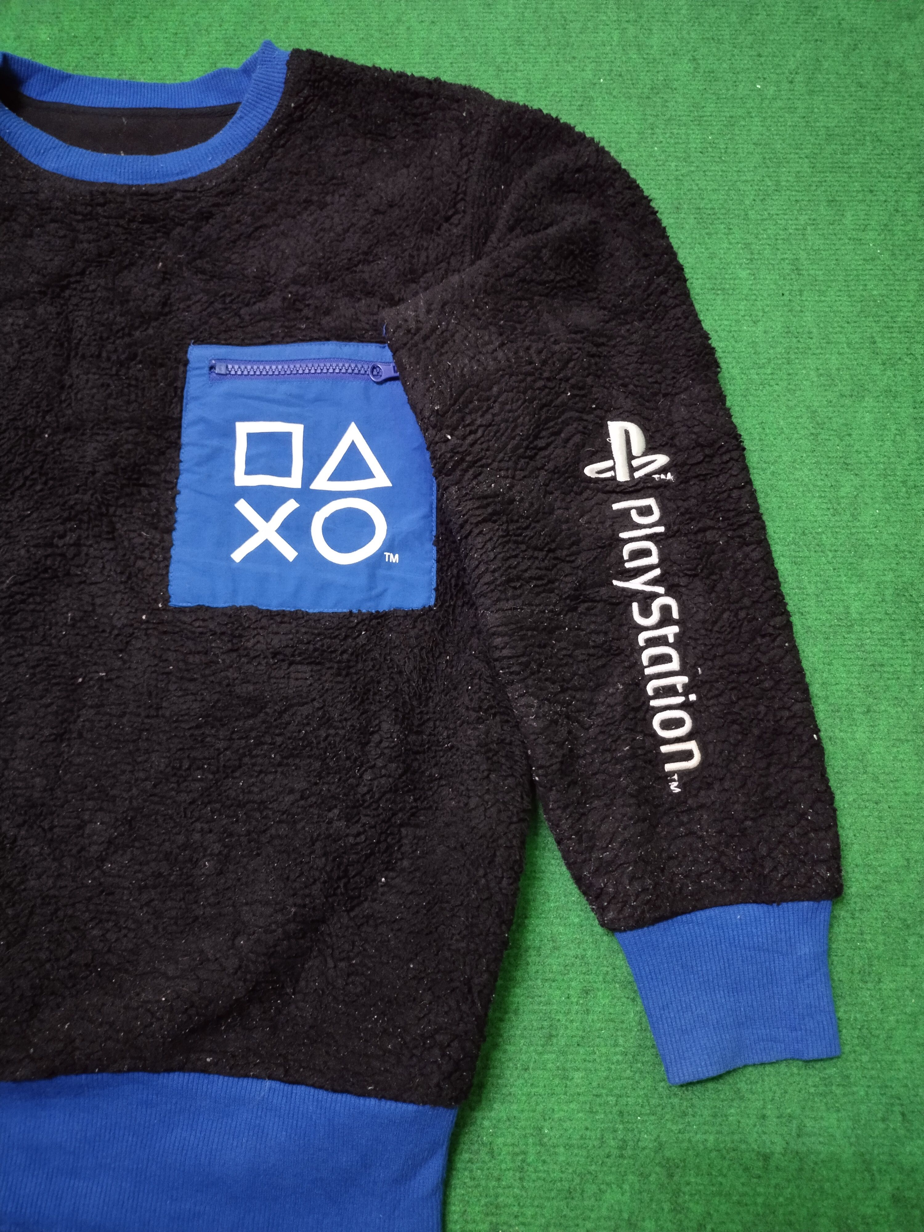 Playstation × Uniqlo Vintage Play Station Sweatshirt Wool Size US L / EU 52-54 / 3 - 6 Thumbnail