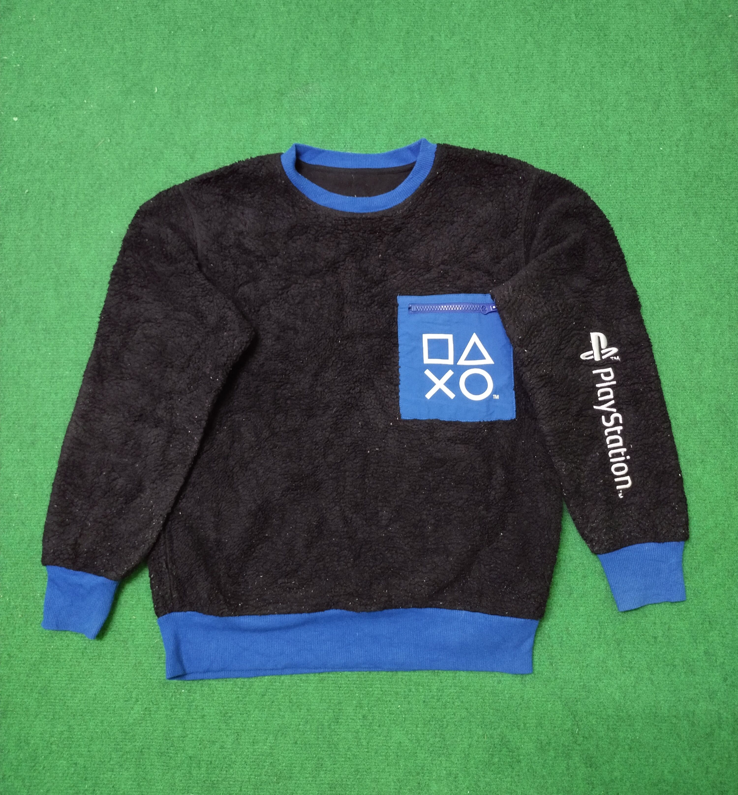 Playstation × Uniqlo Vintage Play Station Sweatshirt Wool Size US L / EU 52-54 / 3 - 1 Thumbnail