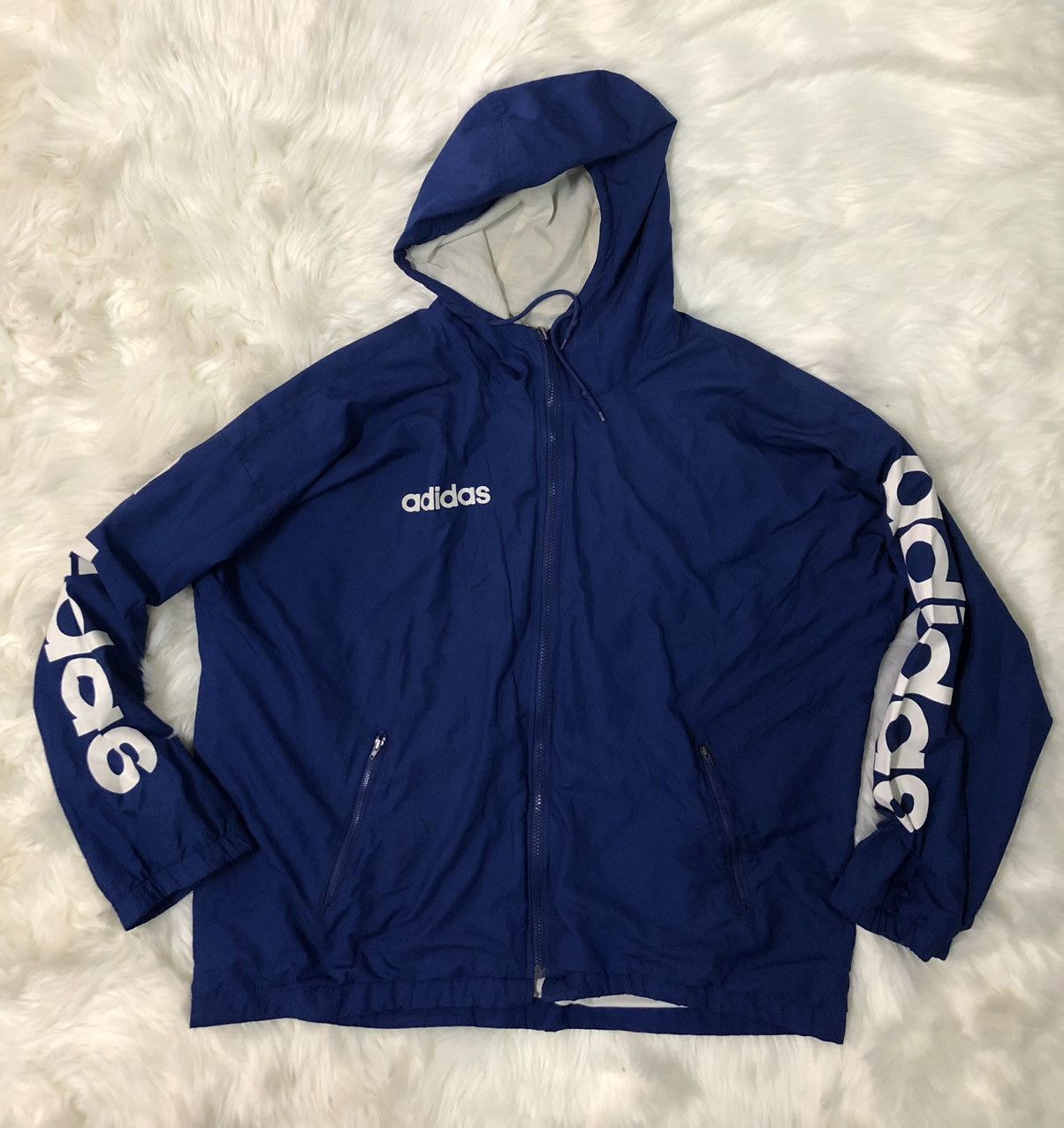 Adidas × Vintage Vintage 90s Rivirsible Adidas Jacket Street Fashion Big Size Size US XXL / EU 58 / 5 - 1 Thumbnail