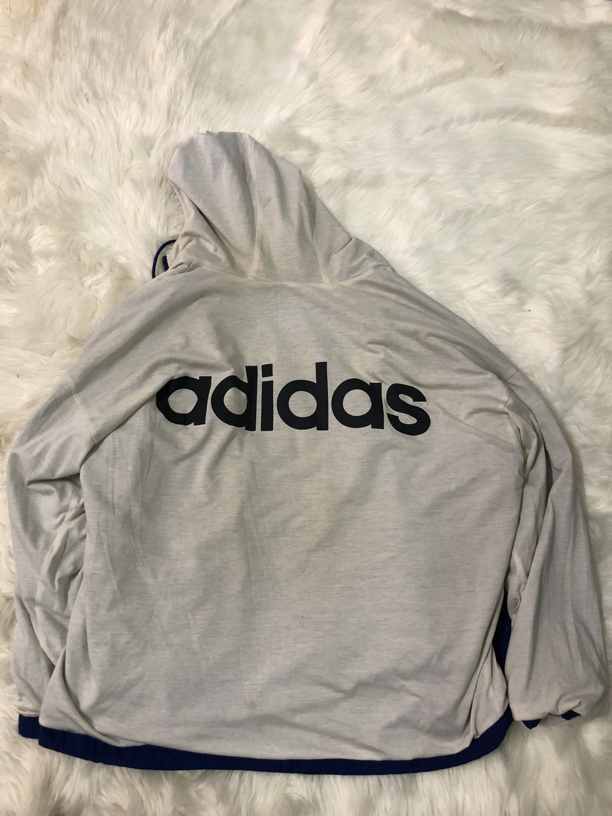 Adidas × Vintage Vintage 90s Rivirsible Adidas Jacket Street Fashion Big Size Size US XXL / EU 58 / 5 - 3 Thumbnail
