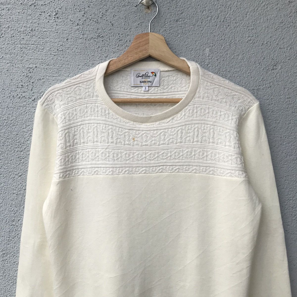 Homespun Knitwear Vintage Arnold Palmer Embroidery Logo Knitwear Size US S / EU 44-46 / 1 - 2 Thumbnail