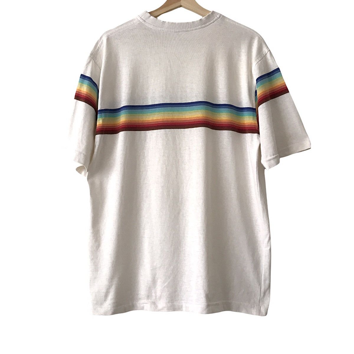 Freshjive × Vintage Authentic Vintage 90s Freshjive OG Streetwear Rainbow Tee Size US L / EU 52-54 / 3 - 2 Thumbnail