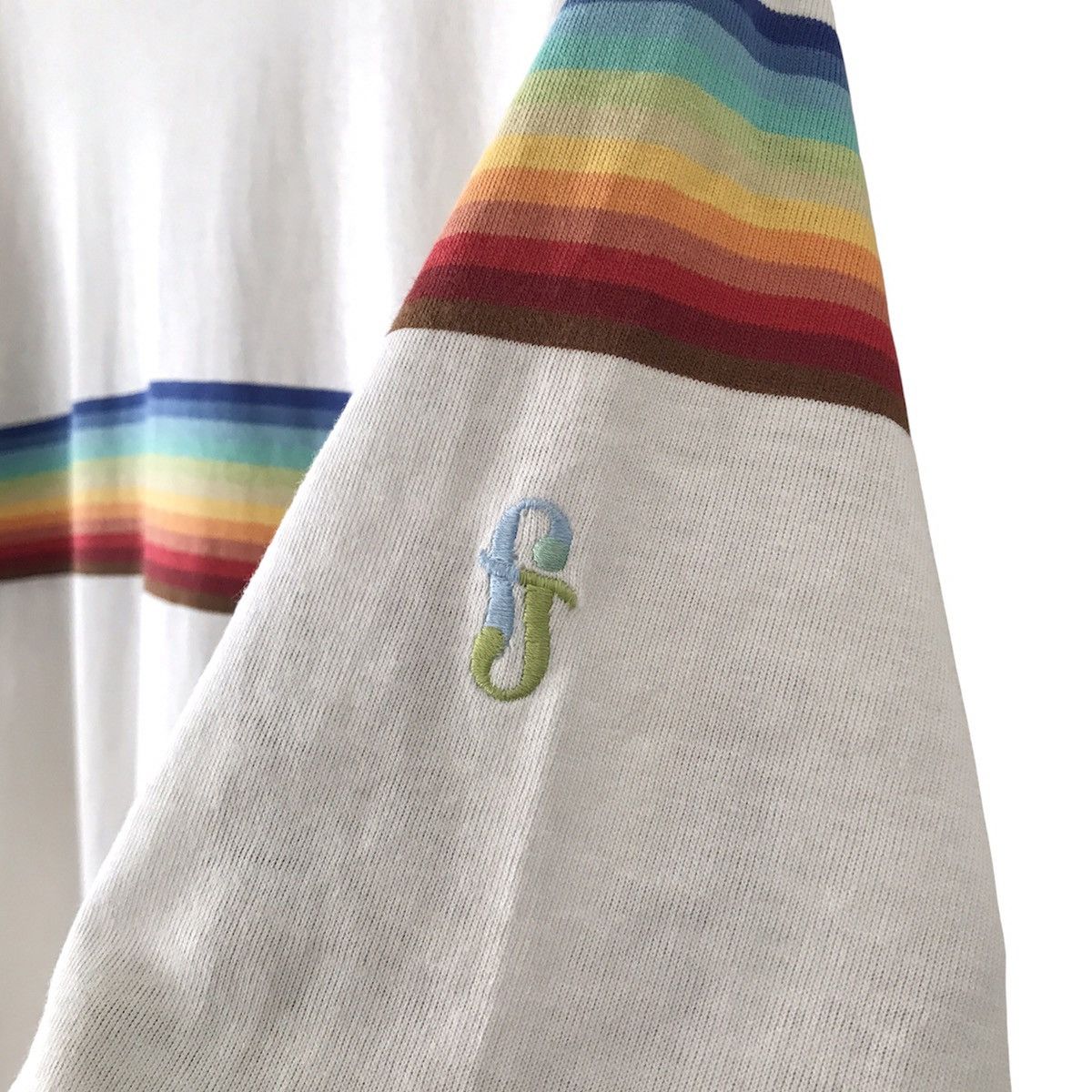Freshjive × Vintage Authentic Vintage 90s Freshjive OG Streetwear Rainbow Tee Size US L / EU 52-54 / 3 - 5 Thumbnail