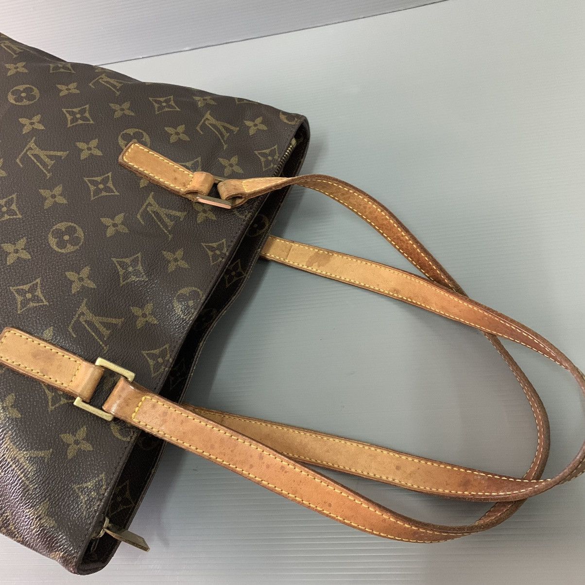 Louis Vuitton Louis Vuitton Tote Zipper Handbag Pre-Owned Size ONE SIZE - 12 Thumbnail