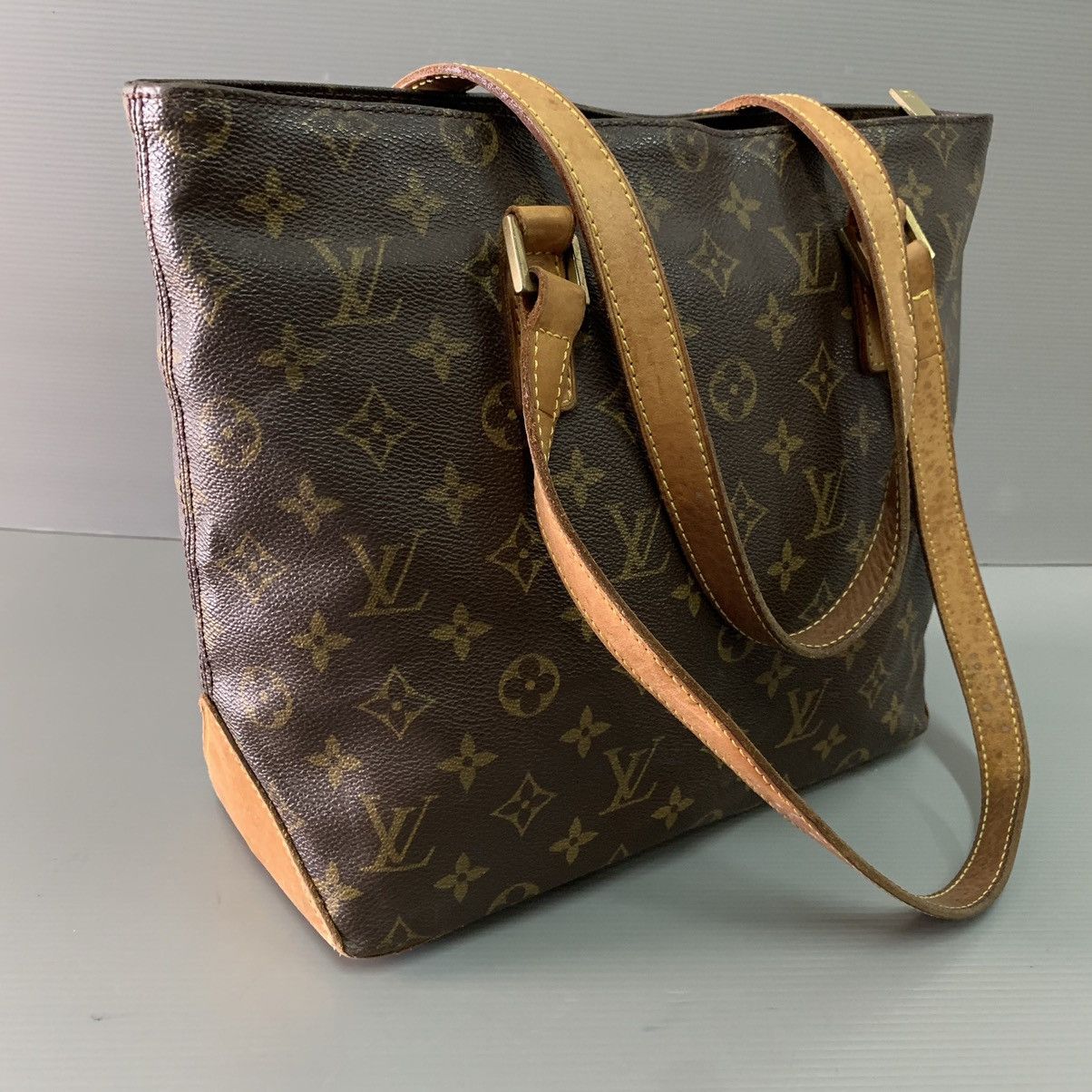 Louis Vuitton Louis Vuitton Tote Zipper Handbag Pre-Owned Size ONE SIZE - 4 Thumbnail