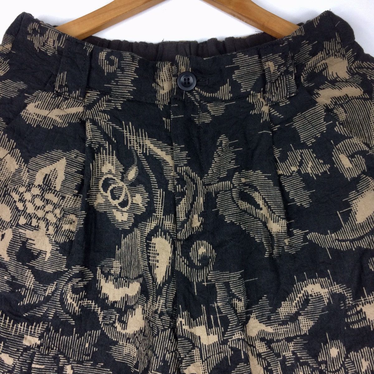 Yohji Yamamoto Yohji Yamamoto Y’S For Living Linen Floral Pant Waist 30-34 Size US 30 / EU 46 - 3 Thumbnail