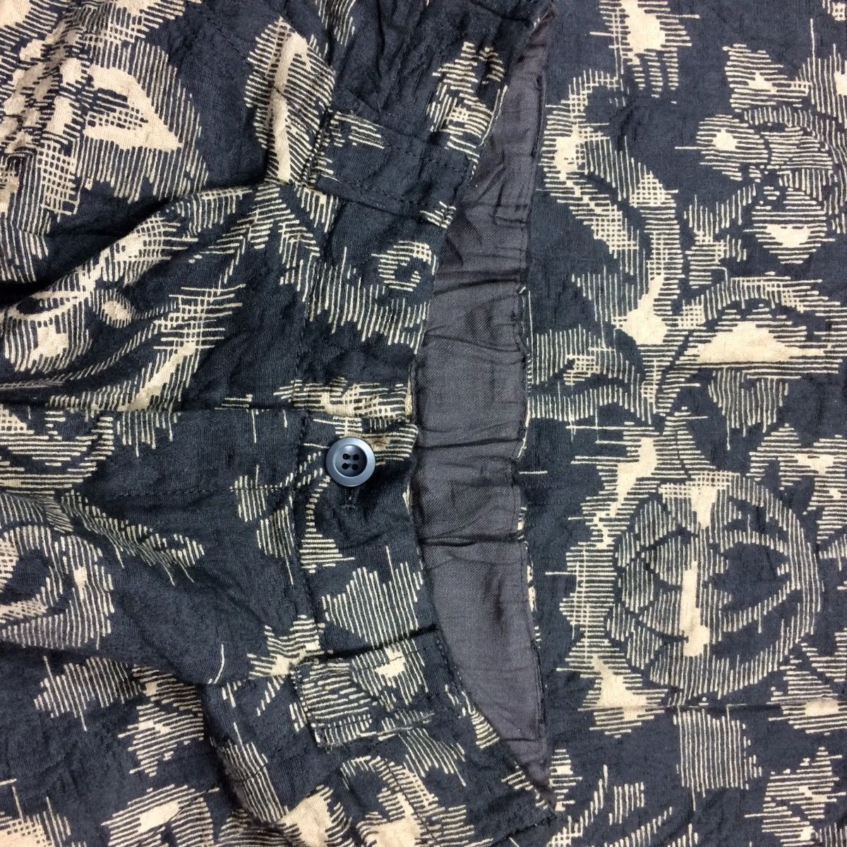 Yohji Yamamoto Yohji Yamamoto Y’S For Living Linen Floral Pant Waist 30-34 Size US 30 / EU 46 - 10 Thumbnail