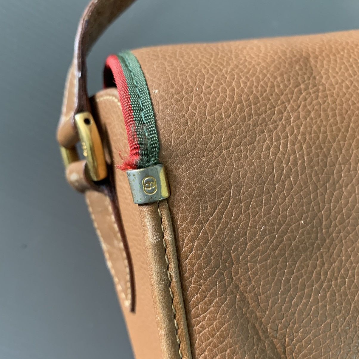 Gucci Gucci Vintage Leather Rare Slingbag Size ONE SIZE - 7 Thumbnail