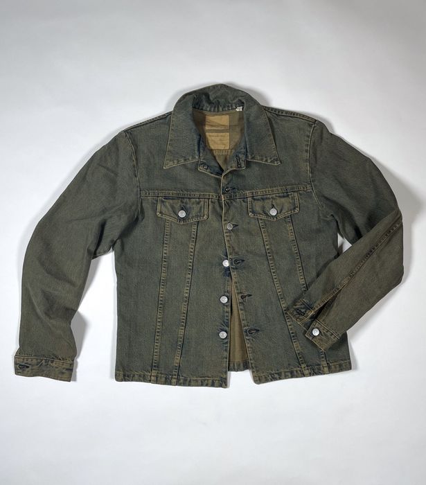 Helmut Lang Helmut Lang Archive Vintage Stained Denim Jacket sz48