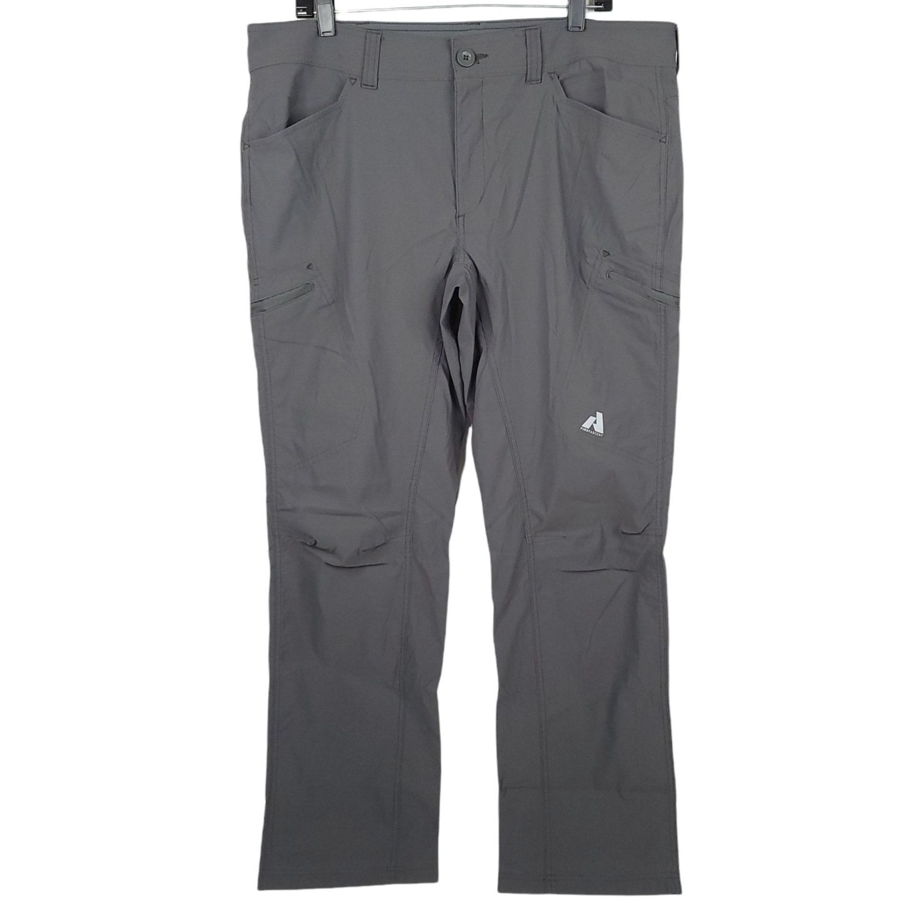 Eddie Bauer Eddie Bauer First Ascent Mens Hiking Pants Size 38 Gray