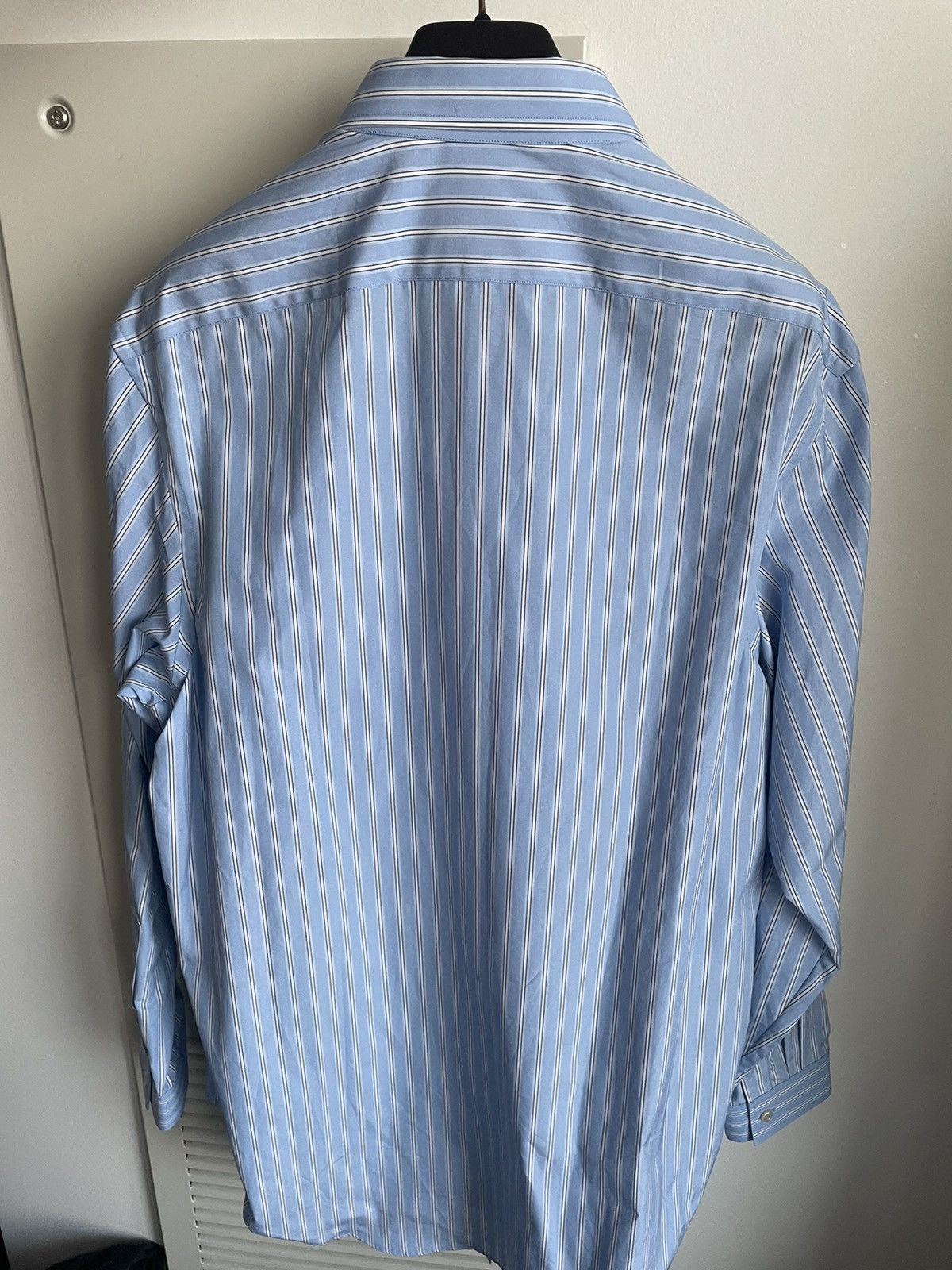 Gucci Limited Edition New SuperRunway Oversized Logo Striped Shirt Size US L / EU 52-54 / 3 - 10 Thumbnail