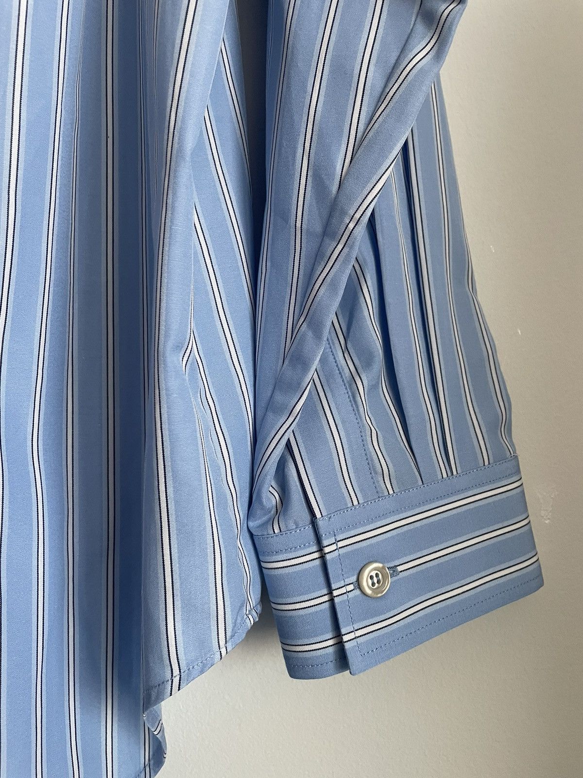 Gucci Limited Edition New SuperRunway Oversized Logo Striped Shirt Size US L / EU 52-54 / 3 - 16 Thumbnail