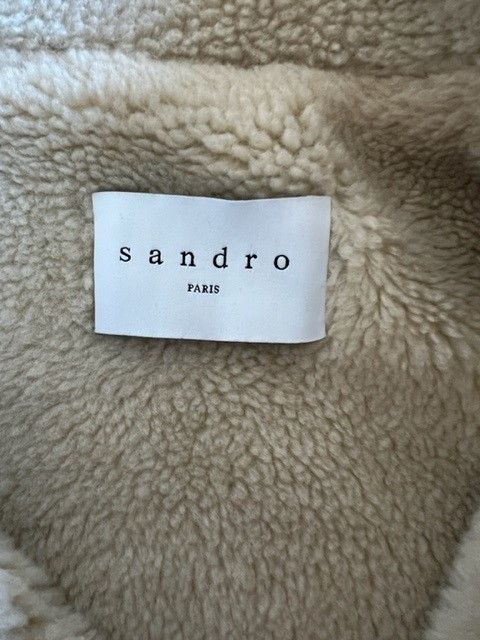 Sandro Sandro Shearling Trucker Jacket Size US M / EU 48-50 / 2 - 4 Thumbnail