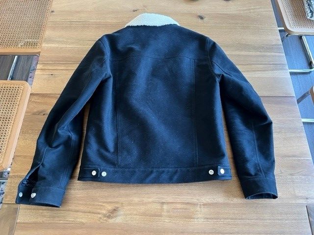 Sandro Sandro Shearling Trucker Jacket Size US M / EU 48-50 / 2 - 2 Thumbnail