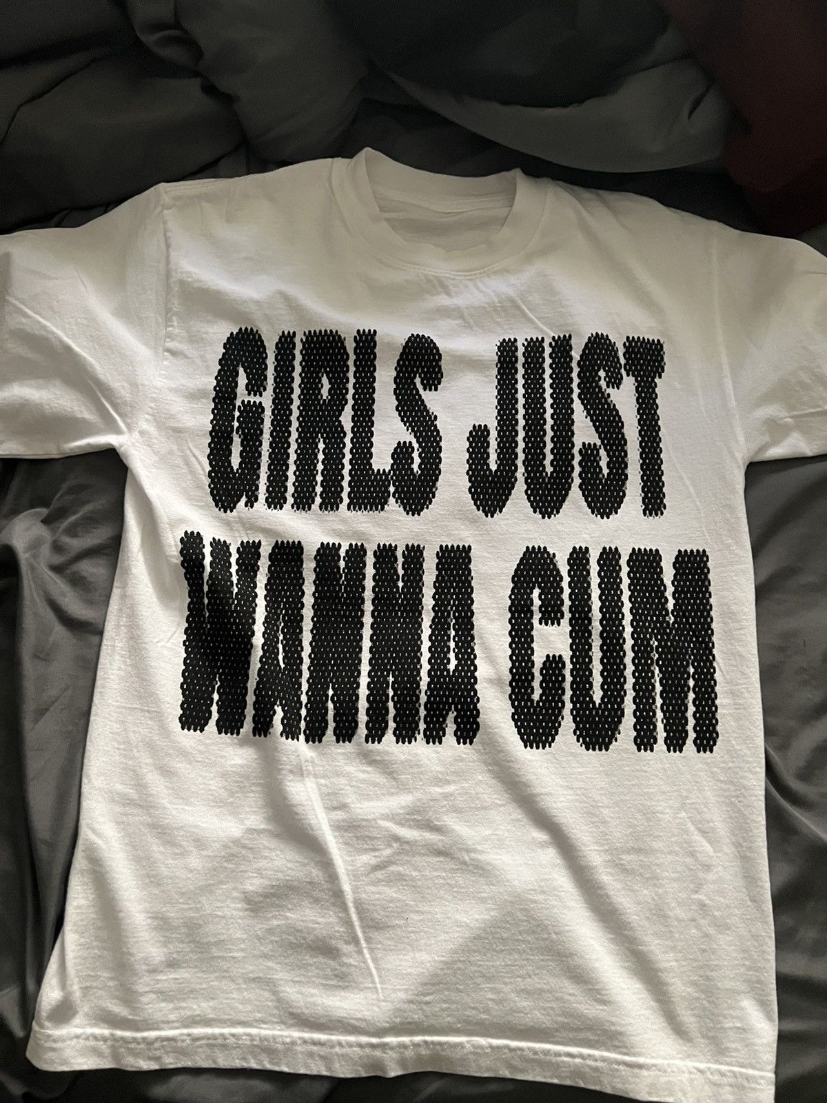 Vintage Girl Just Wanna Cum Tee *WORN BY KEN CARSON* | Grailed