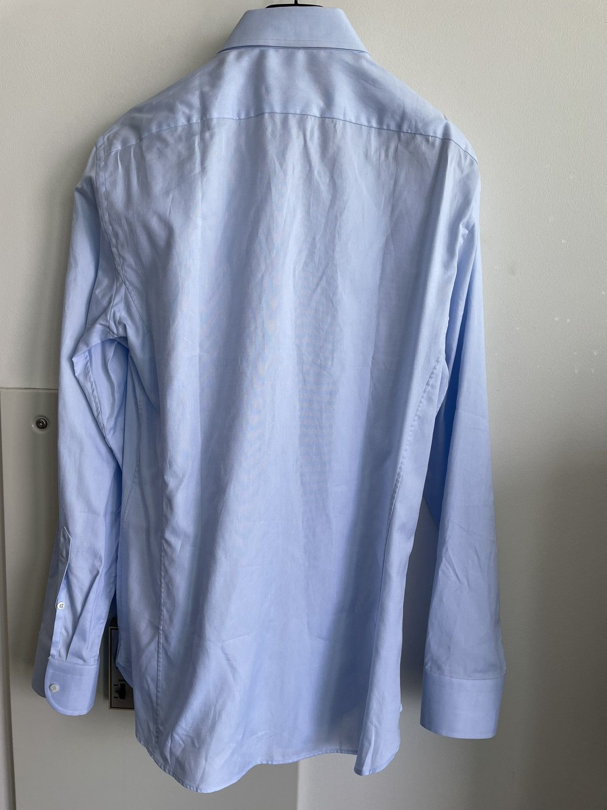 Gucci Limited Rare Super Runway Iconic Horse 🐎 Logo Sky Blue Shirt Size US M / EU 48-50 / 2 - 14 Thumbnail