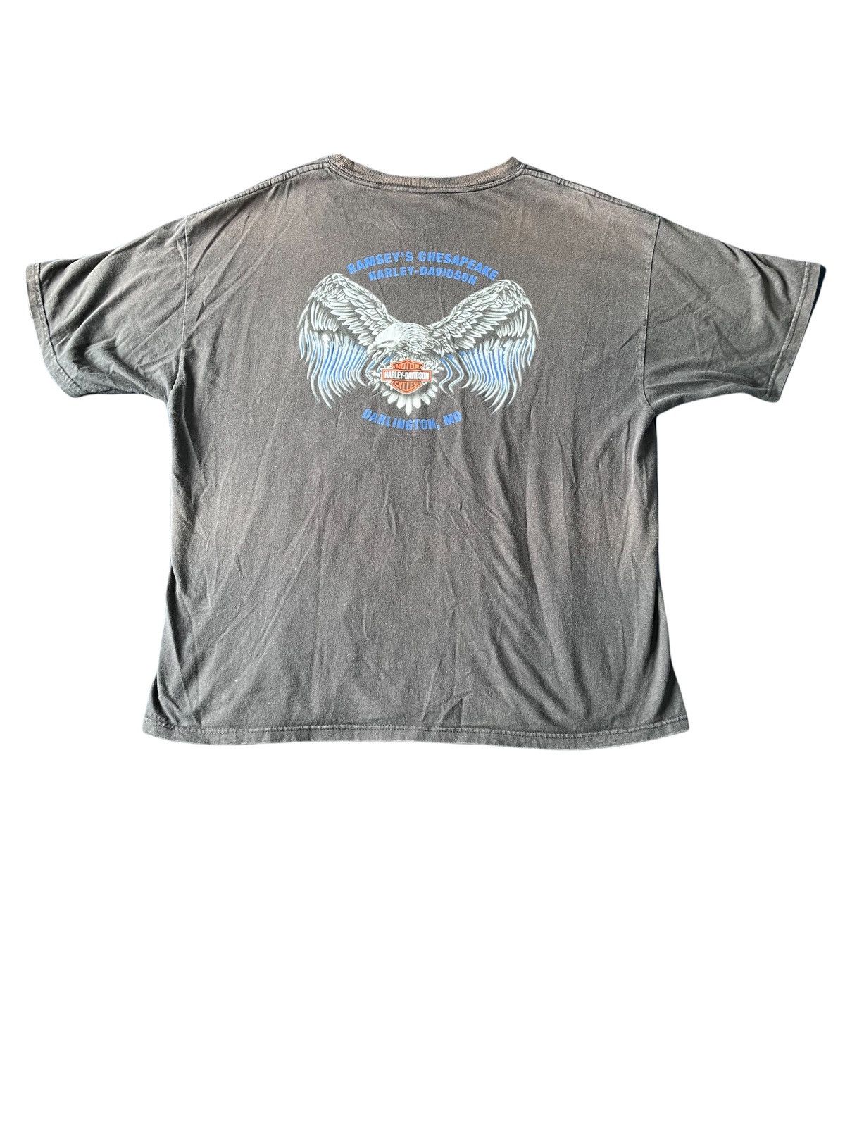 Harley Davidson Harley Davidson Vintage Tee Size US XXL / EU 58 / 5 - 2 Thumbnail
