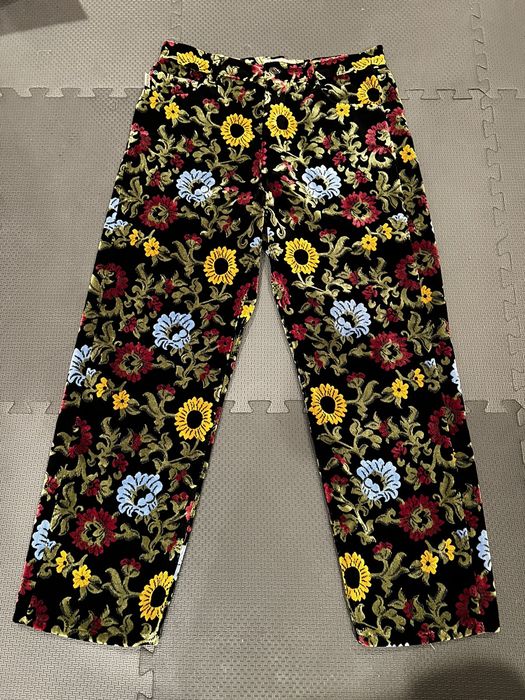 Stussy Stussy Floral Jacquard Big Ol' Jean Pants | Grailed