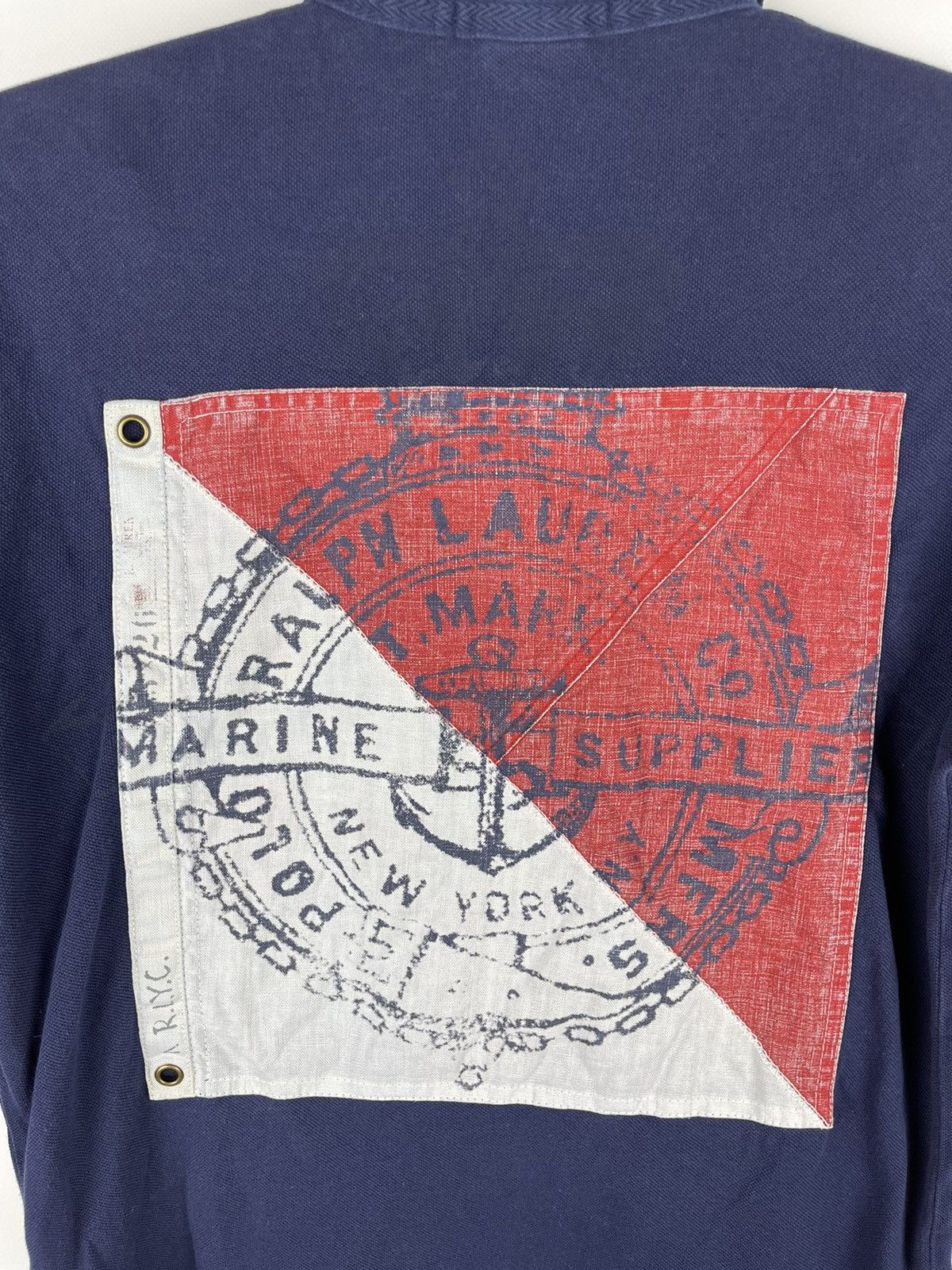 Polo Ralph Lauren Polo Ralph Lauren vintage big back logo polo tee shirt Size US S / EU 44-46 / 1 - 7 Thumbnail