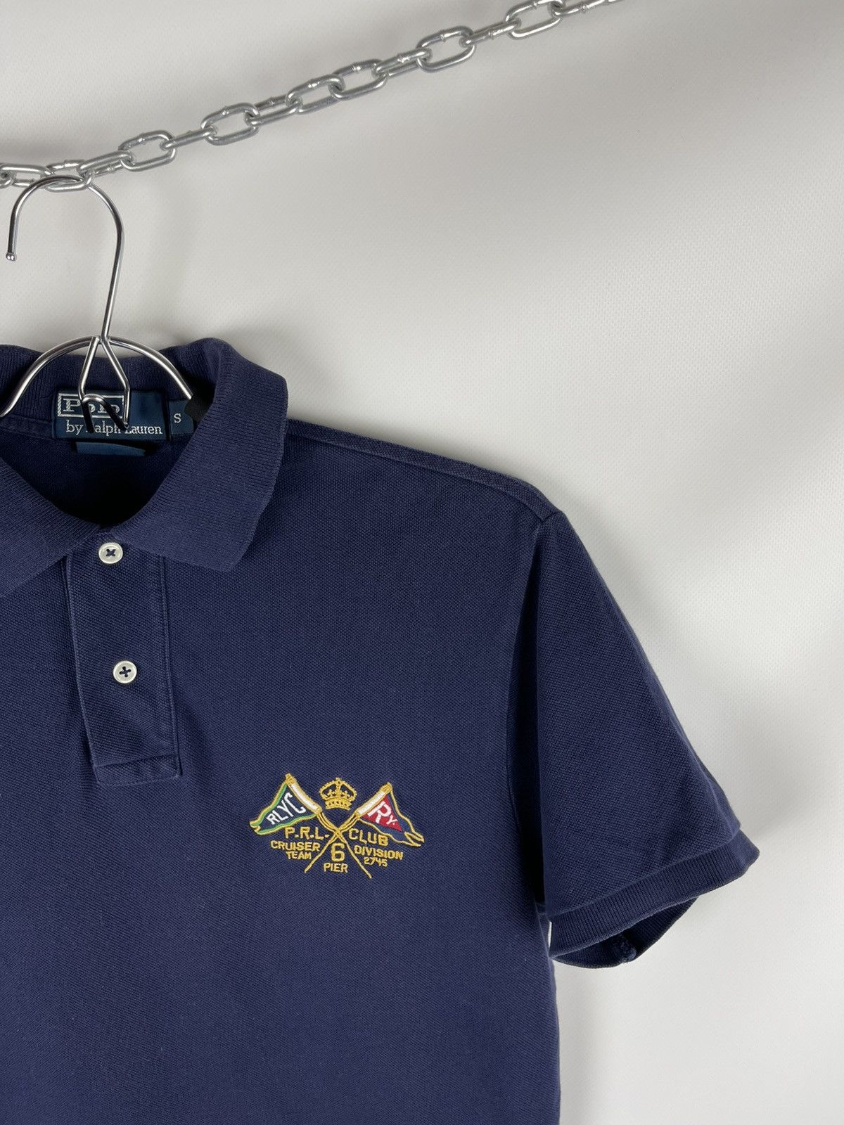 Polo Ralph Lauren Polo Ralph Lauren vintage big back logo polo tee shirt Size US S / EU 44-46 / 1 - 4 Thumbnail