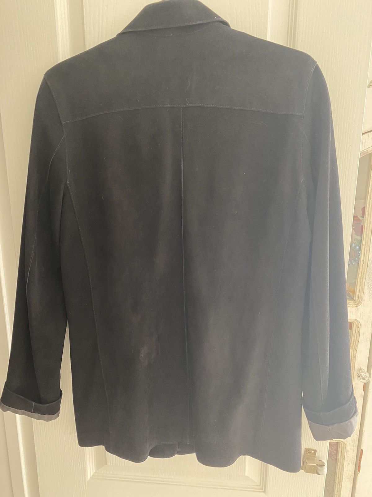 Maxfield Parrish Black Suede Jacket ~ Vintage | Grailed