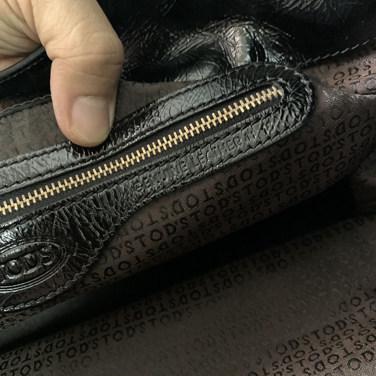 Tod's Tods Leather Large Handbag Size ONE SIZE - 15 Thumbnail