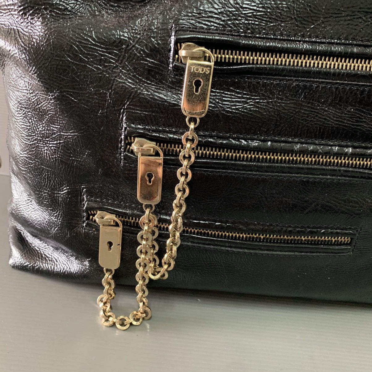 Tod's Tods Leather Large Handbag Size ONE SIZE - 4 Thumbnail