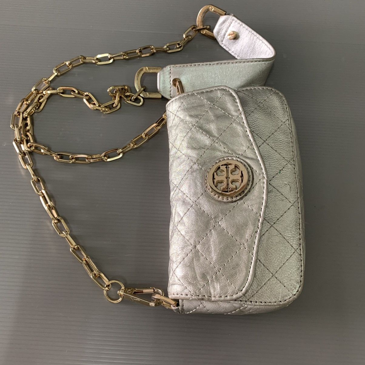 Tory Burch Tory Burch Leather Chain Slingbag Size ONE SIZE - 2 Thumbnail