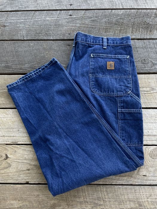 Vintage Vintage Denim Carhartt Dungaree Fit Pants | Grailed