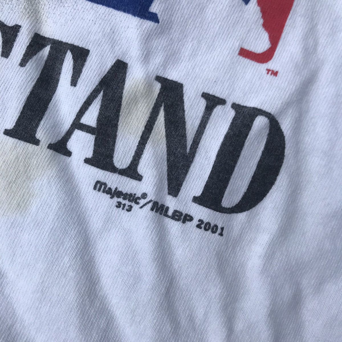MLB Vintage 2001 Baseball MLB 9/11 Memorial USA Flag Patriotic Size US XXL / EU 58 / 5 - 2 Thumbnail