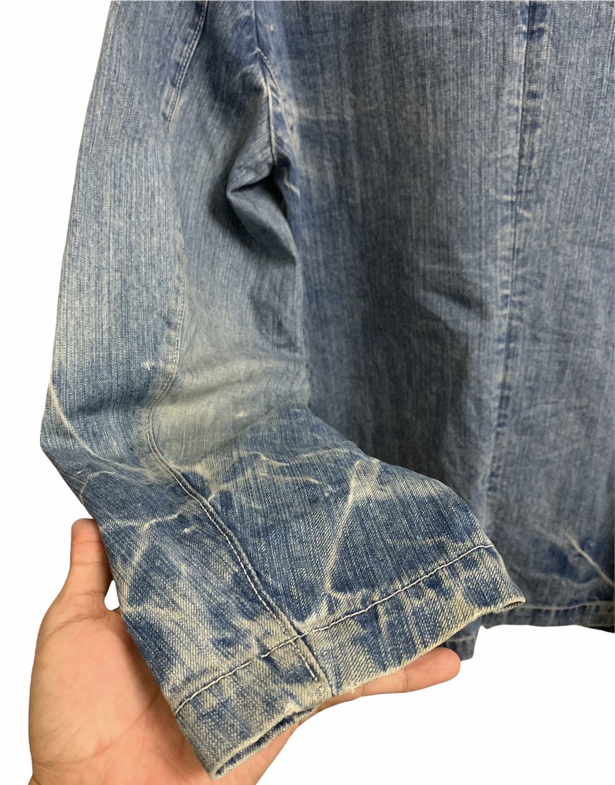 Japanese Brand × Spellbound SpellBound Denim Workwear Jacket Size US S / EU 44-46 / 1 - 9 Thumbnail