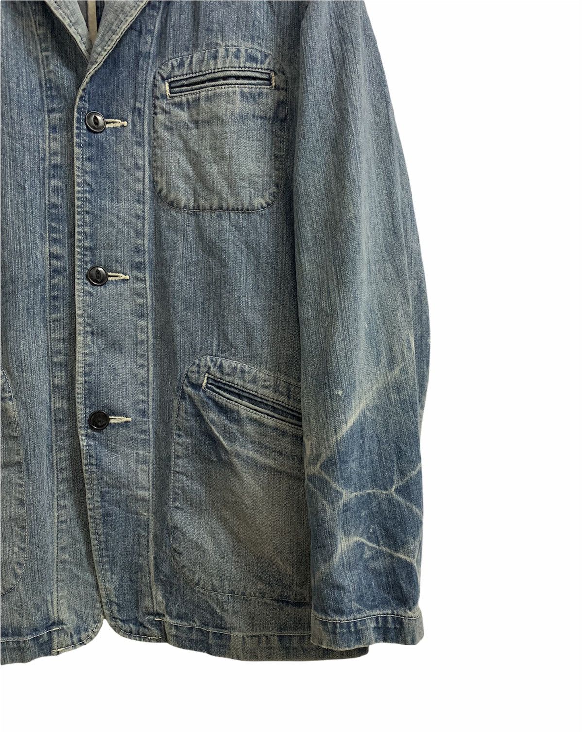 Japanese Brand × Spellbound SpellBound Denim Workwear Jacket Size US S / EU 44-46 / 1 - 6 Thumbnail